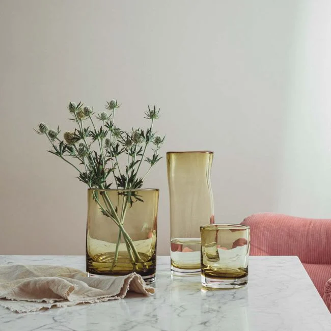 Sine vase 29,5 cm fra Hadeland Glassverk - Bilde 3