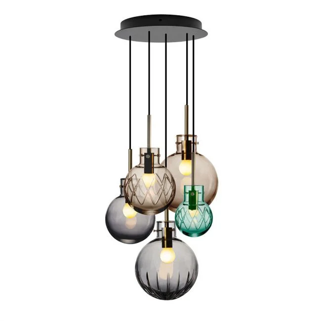 SKUMRING KRYSTALLKULER 5 STK