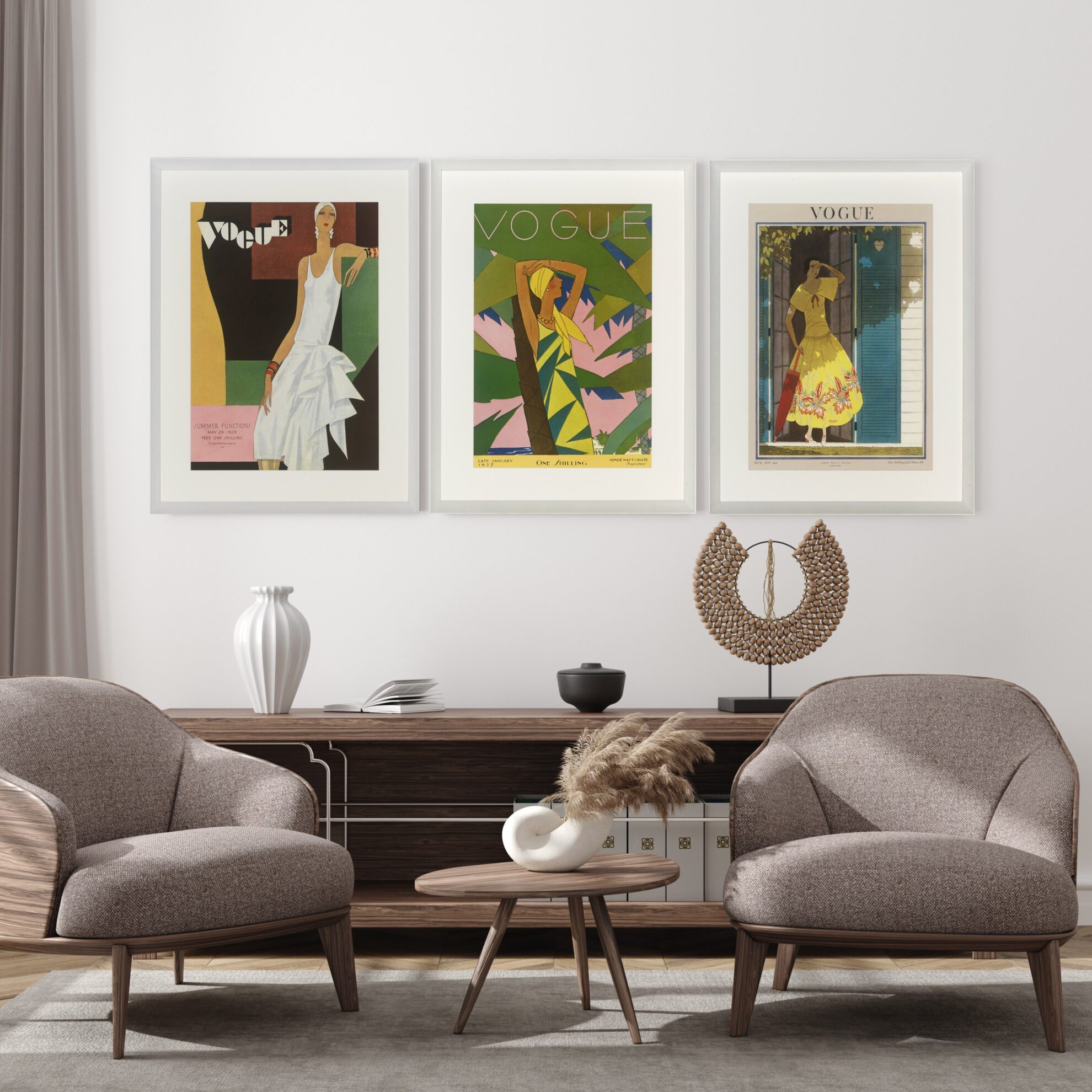 Alternative view of Vogue January 1927 B615