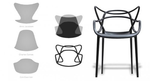 Masters stol Kartell ass farger - Bilde 5