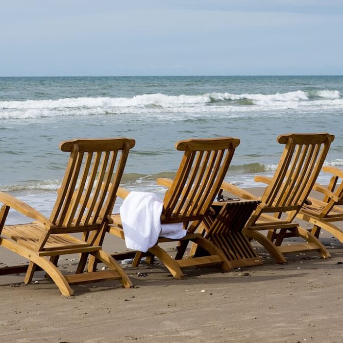 Alternative view of Steamer Deck Chair