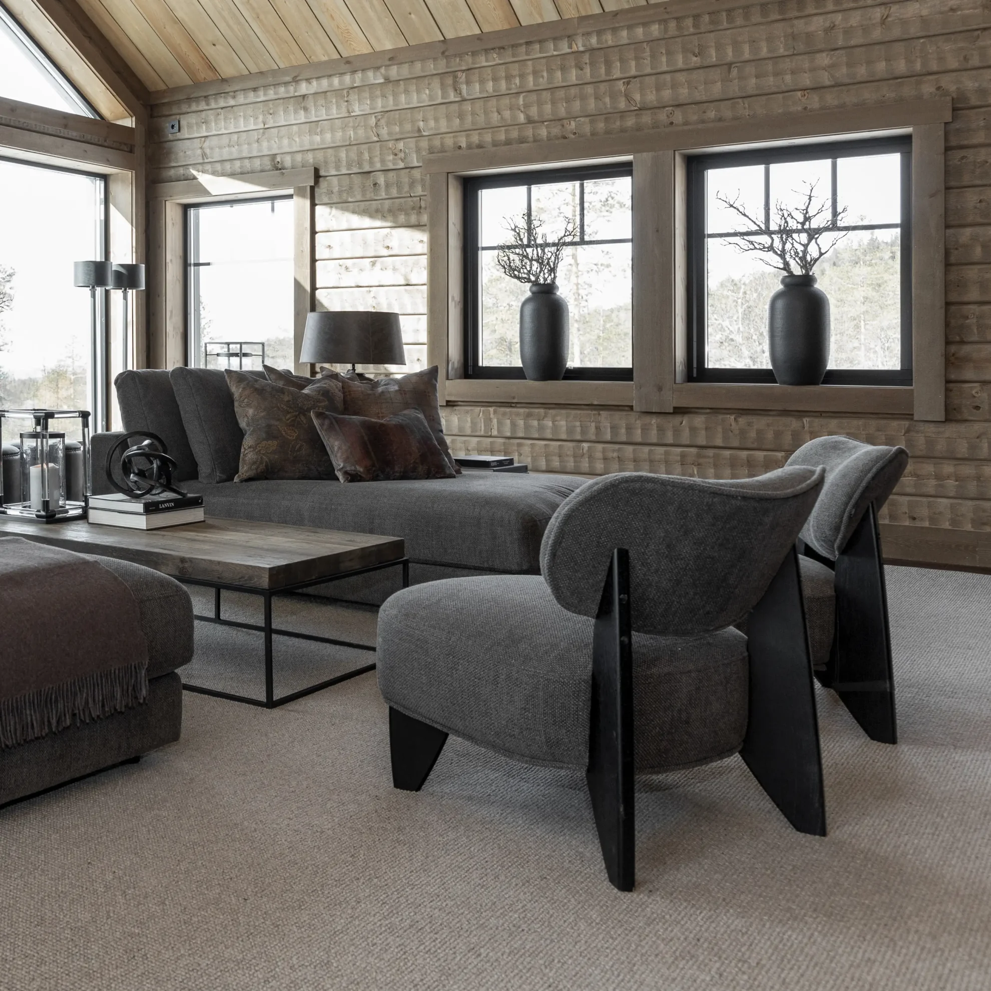 Cadiz loungestol Artwood - Bilde 2