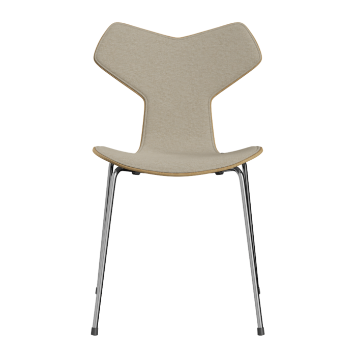 Grand Prix™ 3130 stol forsidepolstret med krom ben