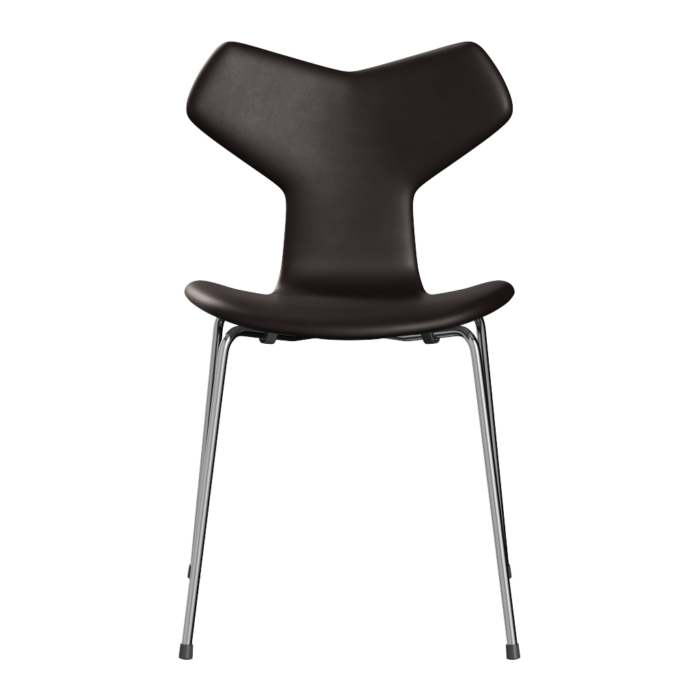 Grand Prix™ 3130 stol fullpolstret med krom ben