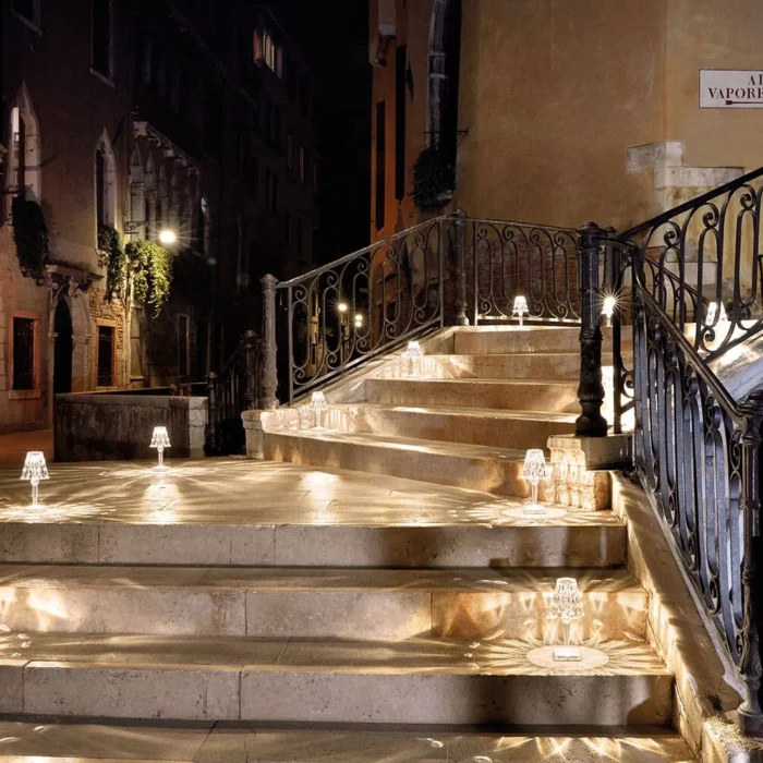 Alternative view of Battery oppladbar lampe Kartell