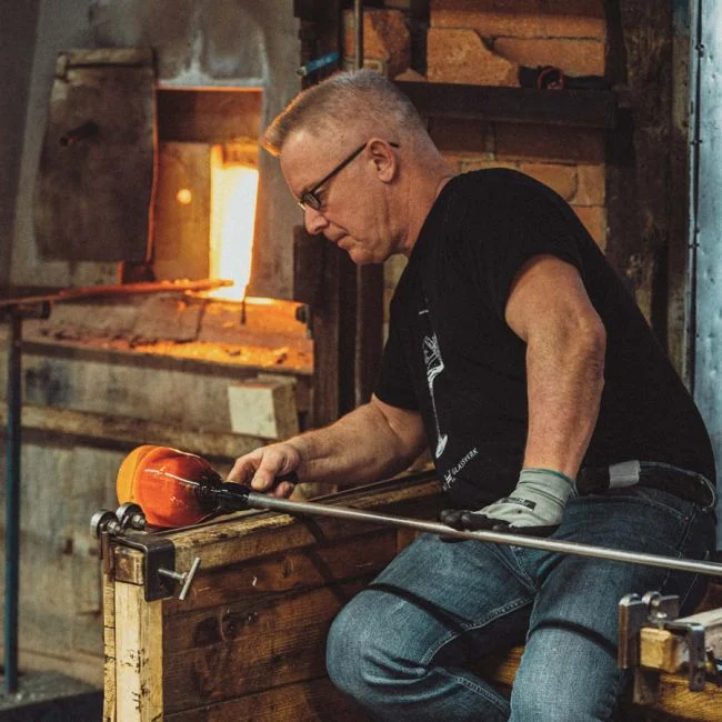 Alternative view of Sine lyslykt fra Hadeland Glassverk