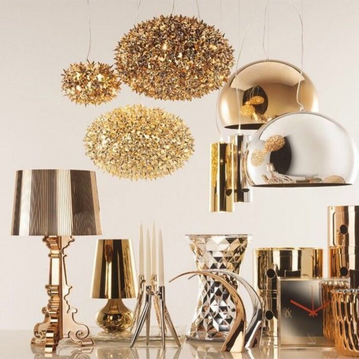 Alternative view of Bloom hanging medium metal fra Kartell