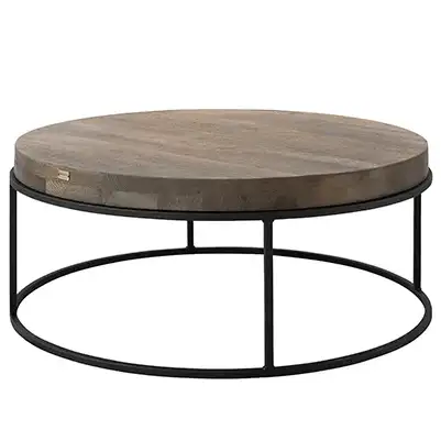 Carlisle sofabord Ø:90