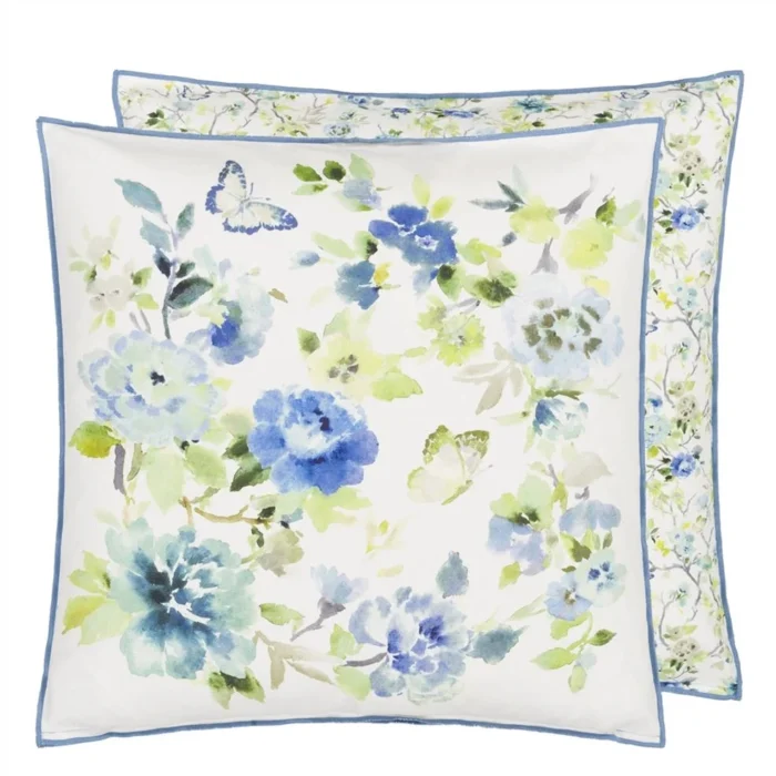 Fiore D'acqua Delft Cotton Cushion 50x50