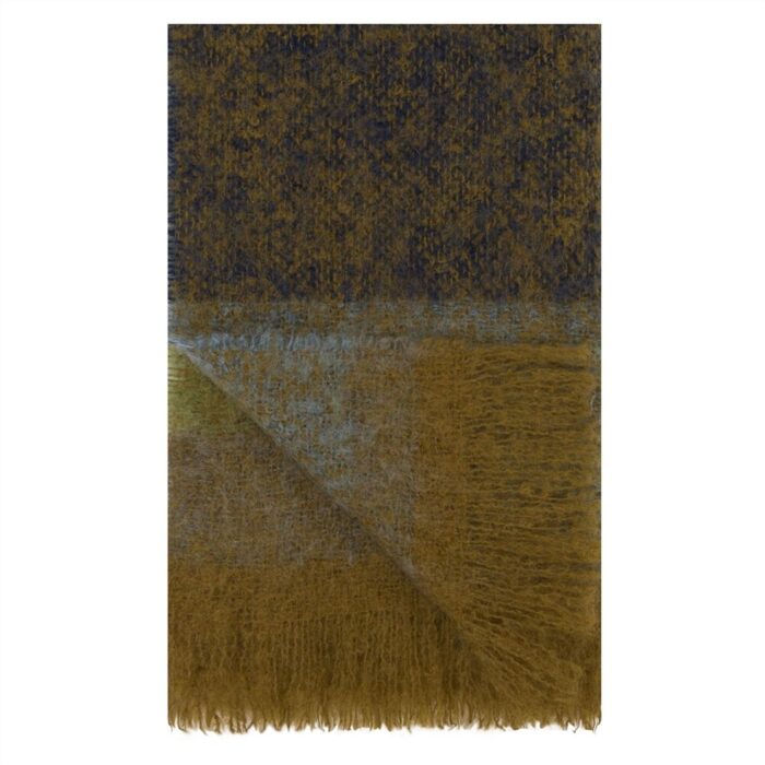 Mikome Indigo Mohair Throw 130x190