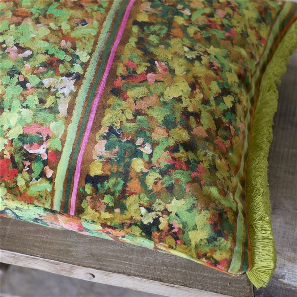 Sanzai Persimmon Velvet Cushion 60x45 - Bilde 6
