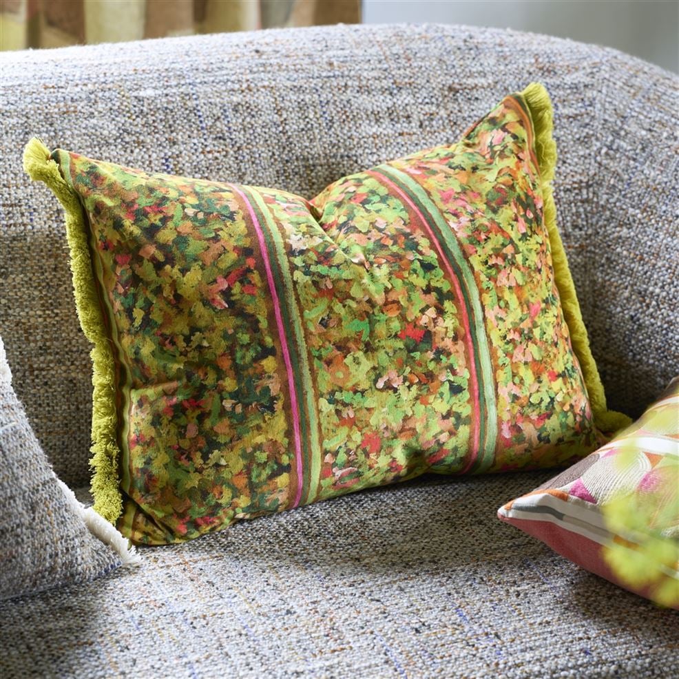 Sanzai Persimmon Velvet Cushion 60x45 - Bilde 7