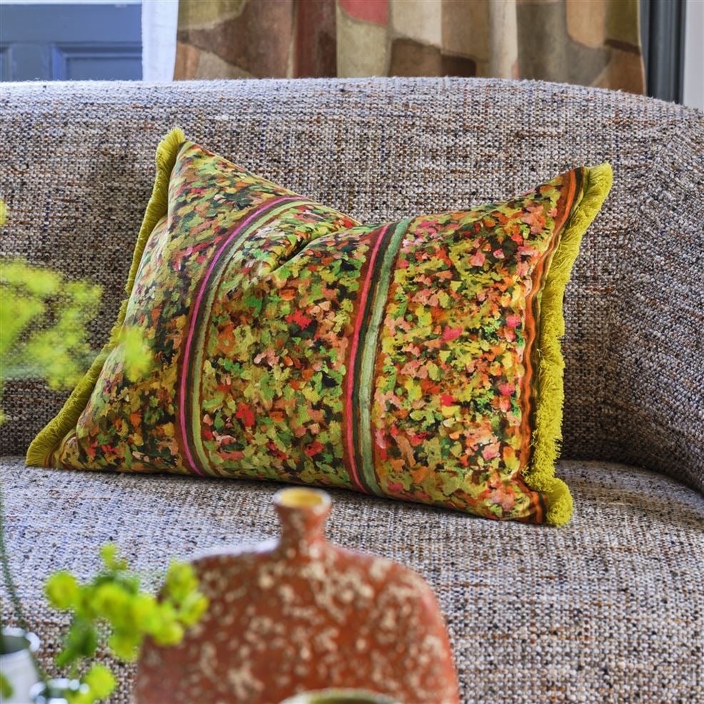 Sanzai Persimmon Velvet Cushion 60x45 - Bilde 2