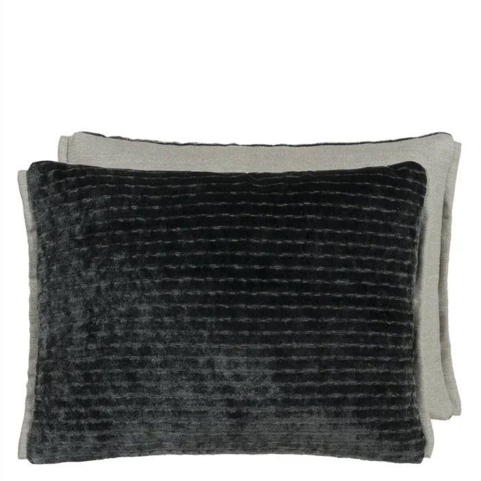 Mazarin Graphite Cushion 40x30