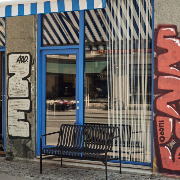 Alternative view of Palissade Dining Bench Armrest