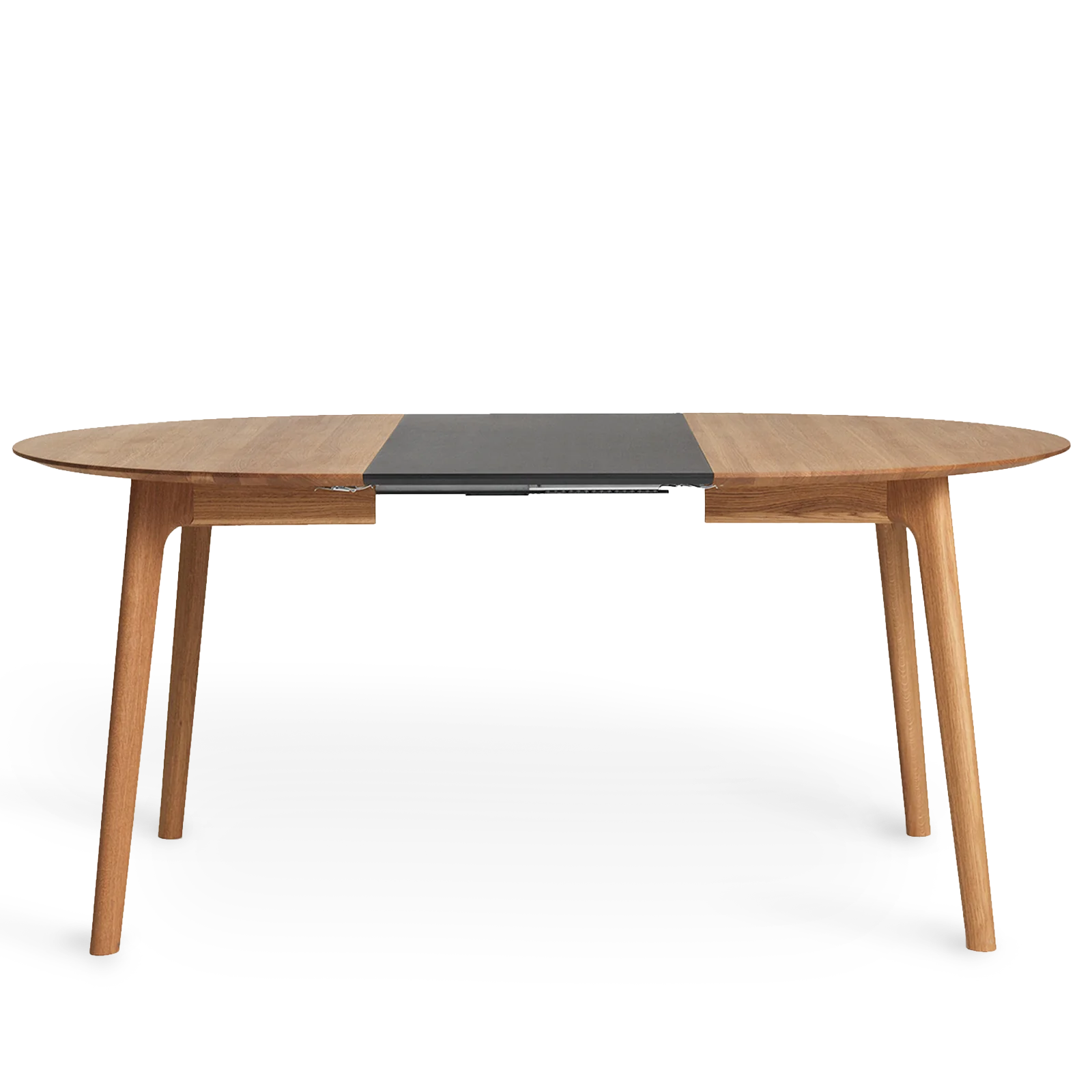 Salon spisebord m/mulighet for uttrekk, Ø:120