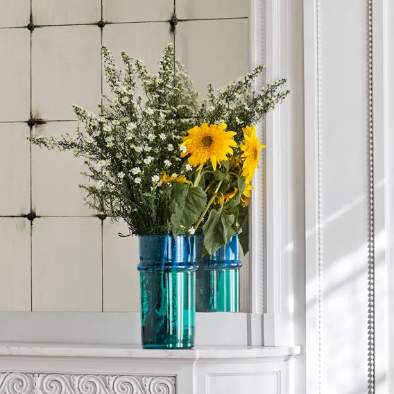 Alternative view of Moroccan vase Large, Blå/Grønn