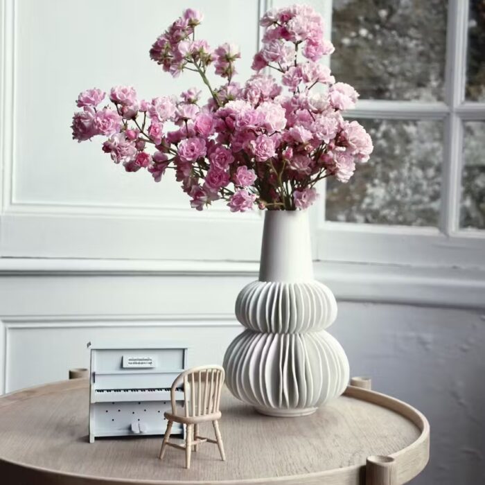 Alternative view of Bølling Tray Table Ø:50 Finér